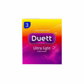 Презервативы DUETT ultra light 3шт