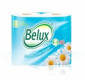 Туалетная бумага Belux 2л. (1уп=4рул)