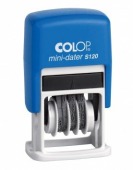 Датер-мини автоматический Colop, пластиковый, 3,8мм, месяц-цифрами, с сокращенным годом