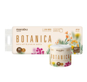 Туалетная бумага MARABU Botanica 3сл. 44м (1уп=10рул)