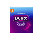 Презервативы DUETT classic 3шт