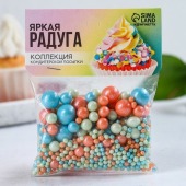 Кондитерская посыпка «Яркая радуга» 50г