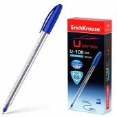 Ручка шариковая EK U-108 Classic Stick 53709 Ultra Glide Technology, 1мм, синяя