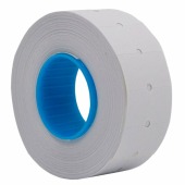 Ценник этикет-лента 21,5х12мм (1000шт) белая (1уп=10шт)