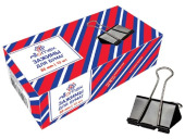 Зажим для бумаг ATTOMEX 32мм черный, металл